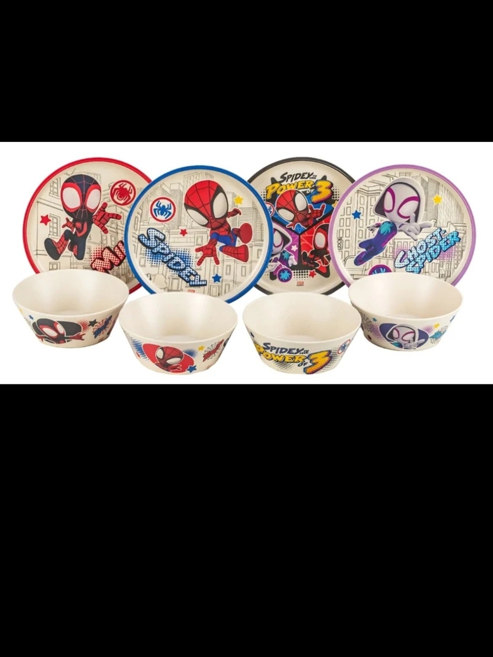 ♥️New! Spidey Dinner Time Set – 8 Pieces of Superhero Fun!